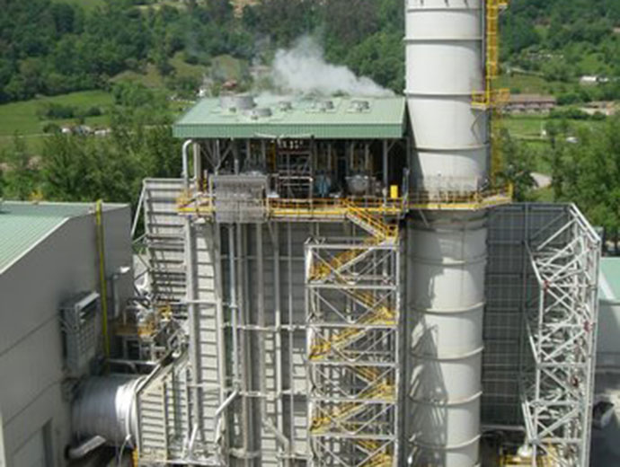 Alstom Soto V, HRSG (Heat Recovery Steam Generator) Installation
