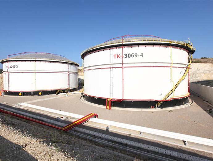 Tüpraş, İzmir Refinery - 2 x 30.000 m³ Gasoline Storage Tanks